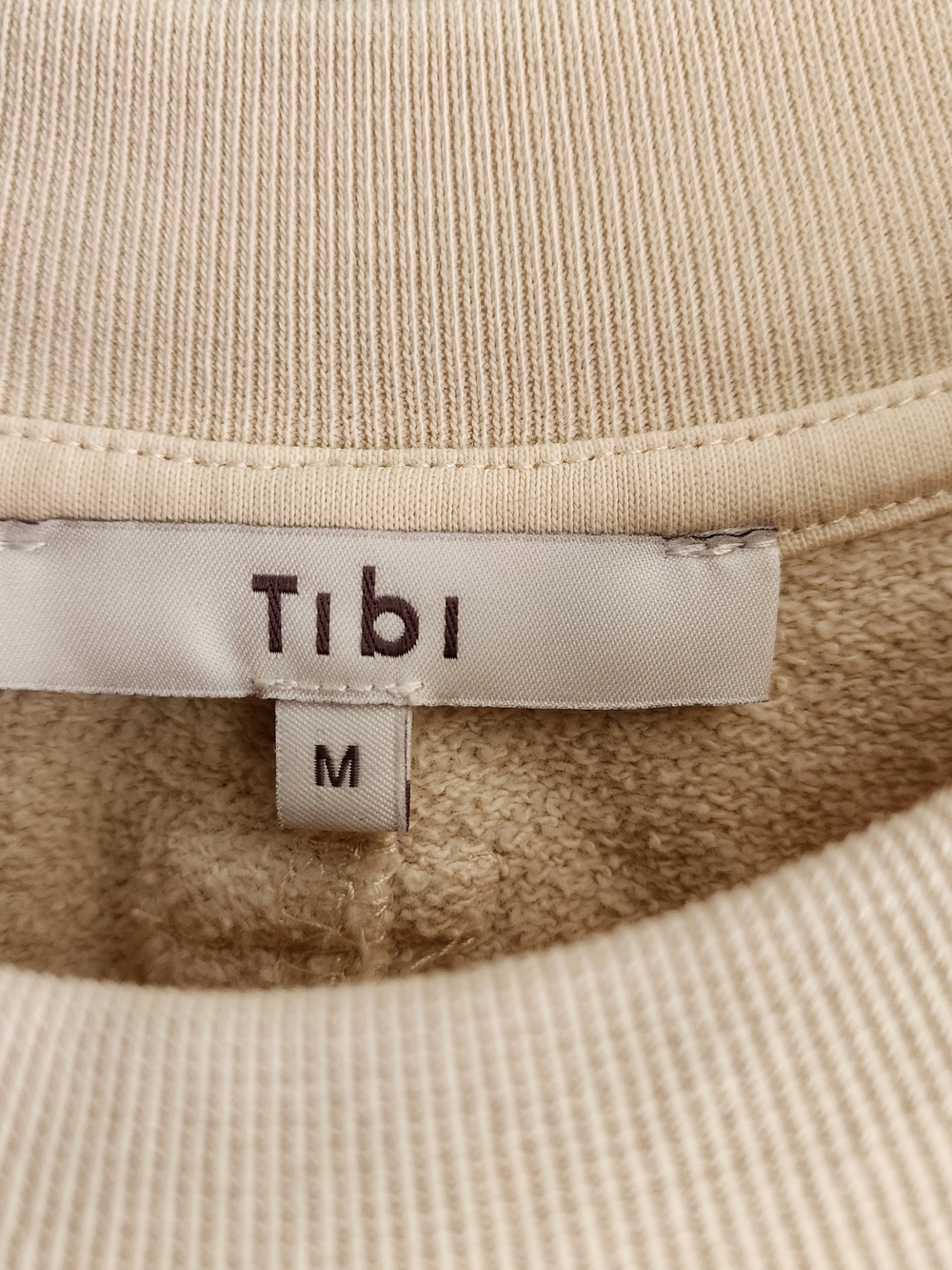 Tibi Cocoon Crewneck Sweatshirt M Like New - Picture 8 of 11